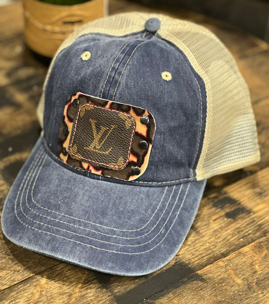 LV Vintage Leopard Trucker Cap